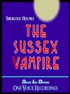 The Adventure of the Sussex Vampire